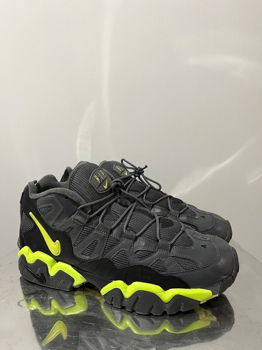 2013 NIKE Air Slant Mid Air Suranto Mid Gray Neon Sneakers