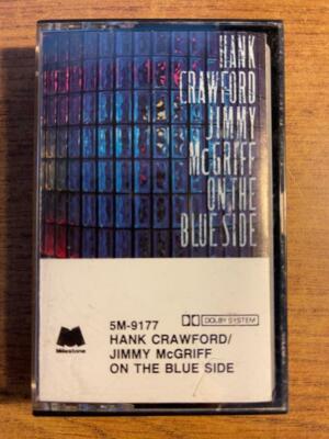 HANK CRAWFORD/JIMMY MCGRIFF ON THE BLUE CASSETTE TAPE TESTED LATE NITE BARGAIN!