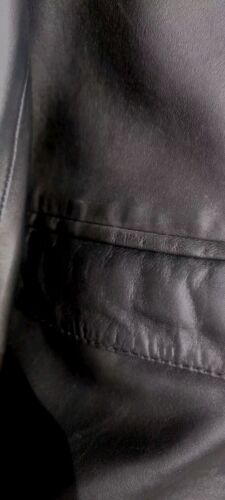 Hide Park Leather Black Jacket In Great Condition Size Xl - Picture 3 of 4
