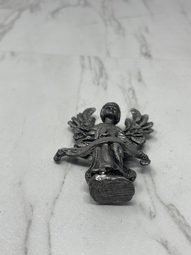 Vintage Pewter Angel - Picture 5 of 6