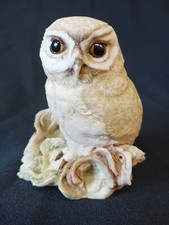Teviotdale ' Owl ' Figurine. Signed, Edlmann. 1982. 11cm Tall. Good Condition.