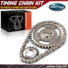 3x Engine Timing Chain Kit for Chevrolet Express 1500 1996-2002 K1500 GMC Buick