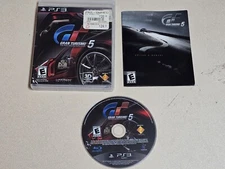 Sony Gran Turismo 5 PS3 PlayStation 3 Video Game Complete CIB *SHIPS SAME DAY!