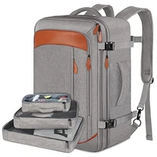 CARRY ON BACKPACK Airline Approved Luggage Bag Packing Cube Grey 50L VANCROPAK