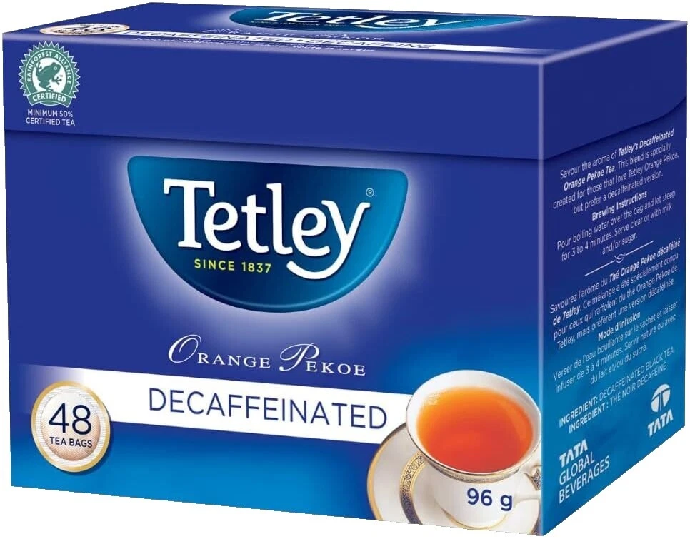 Infusiones de té y Tetley Kosher