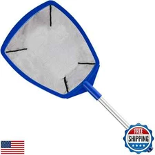 coclothy Pool Skimmer Net with Pole for SPA - Hot Tub Skimmer Net Accessories
