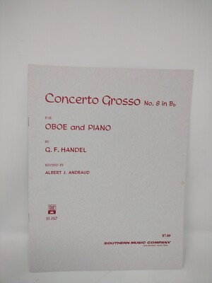 Concerto Grosso No. 8 for Oboe and Piano by G.F. Handel