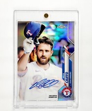 REFRACTOR AUTO MINT 2020 Topps Chrome Update Series Nick Ciuffo TEXAS RANGERS 