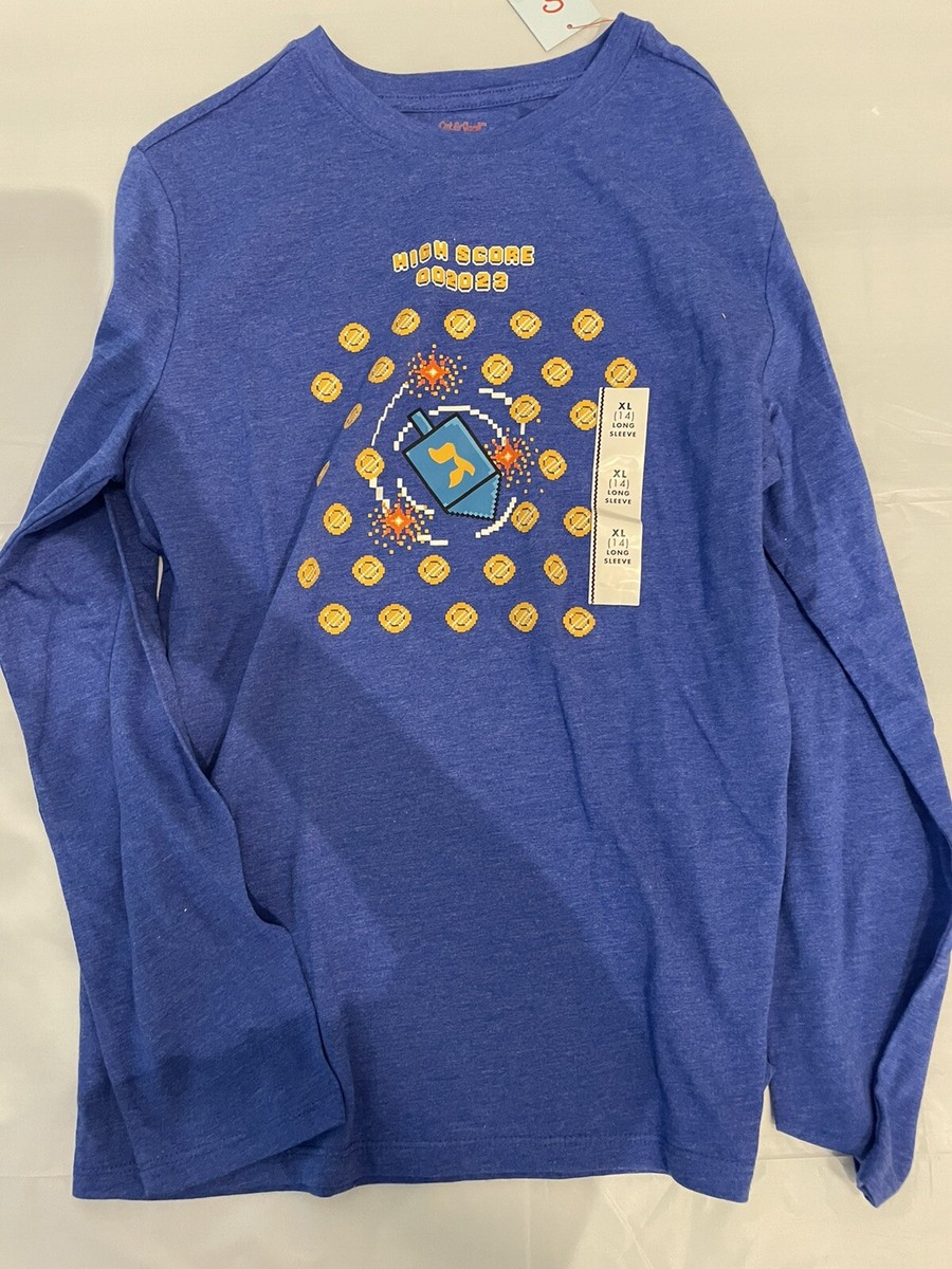 Cat & Jack boys long sleeve shirt size XL(14) NWT | eBay