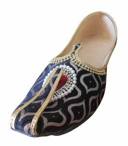 black sherwani shoes