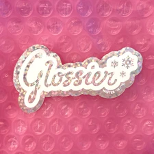 ❄️ Glossier WINTER '18 - '19 Sticker - 2018 2019 - Brand New MINT