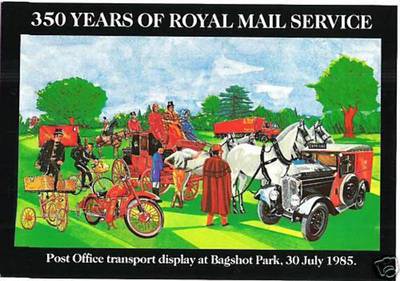 (60150) GB Postkarte Royal Mail Bagshot Royal Proclamation