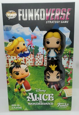 Funko | Games | New In Box Funkoverse Disneys Alice In Wonderland Strategy Game 63276c81a0e6c6944a7ee96a
