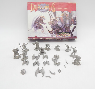 Draconians Dragon Lance D&D Miniatures - unkomplett beschädigt