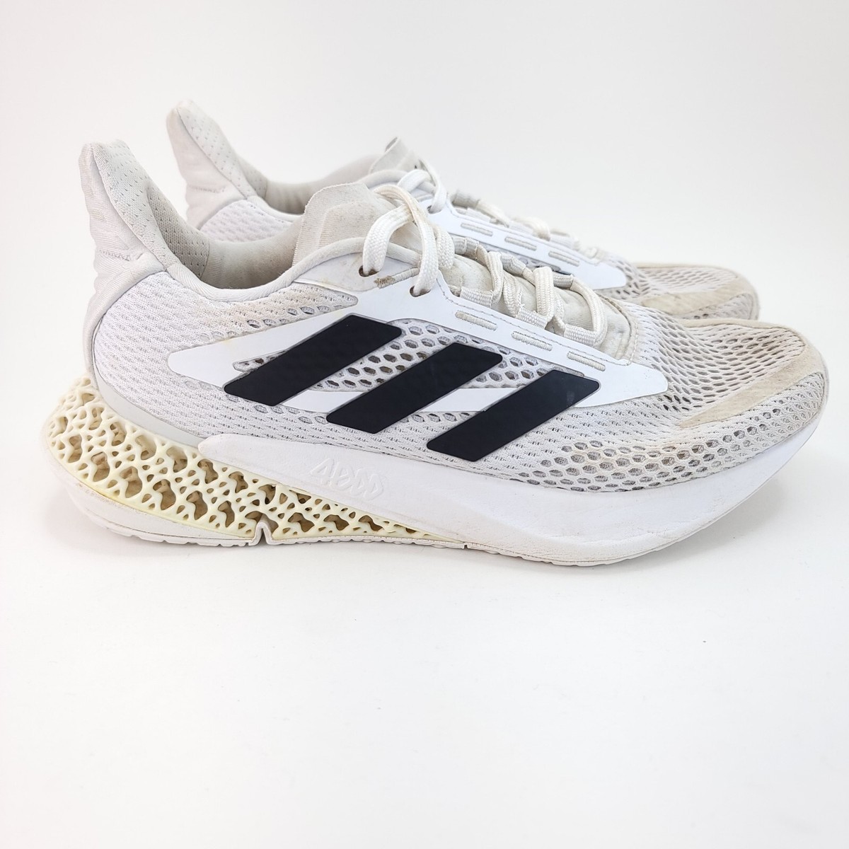 Adidas 4DFWD Pulse White Black Mens Running Sneaker Size 6 Q46449 Adidas 4DFWD Pulse Running Shoes Black White Carbon Q46450  main image 4