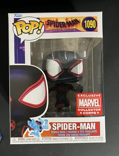 Mint Funko Pop! SPIDER-MAN Across The Spider-Verse #1090 Marvel Corps Protector