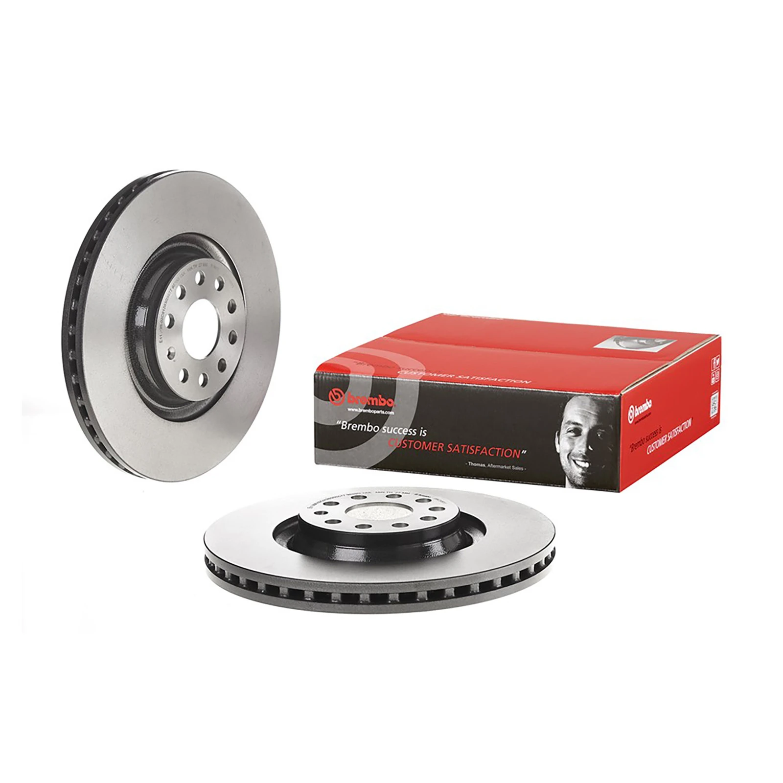 Front Set 2x Brake Discs BREMBO 09.C306.11 for Audi/Seat/VW/Skoda Ateca/Q2/Q3/TT - Image 50