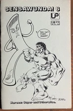 SENSAWUNDA #2 1985 - DIGEST-SIZE NEW-WAVE ERA COMICS STANDLEE NICHOLS LUENA