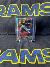 Noah Fant 2025 Topps Chrome Football Prism Refractor #274 Cincinnati Bengals