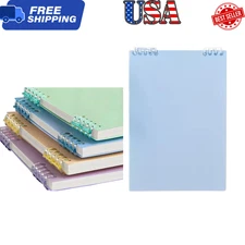 Wooden Flip Loose Leaf Notebook 360° Rotating Double-Sided Journal | No Ink Leak