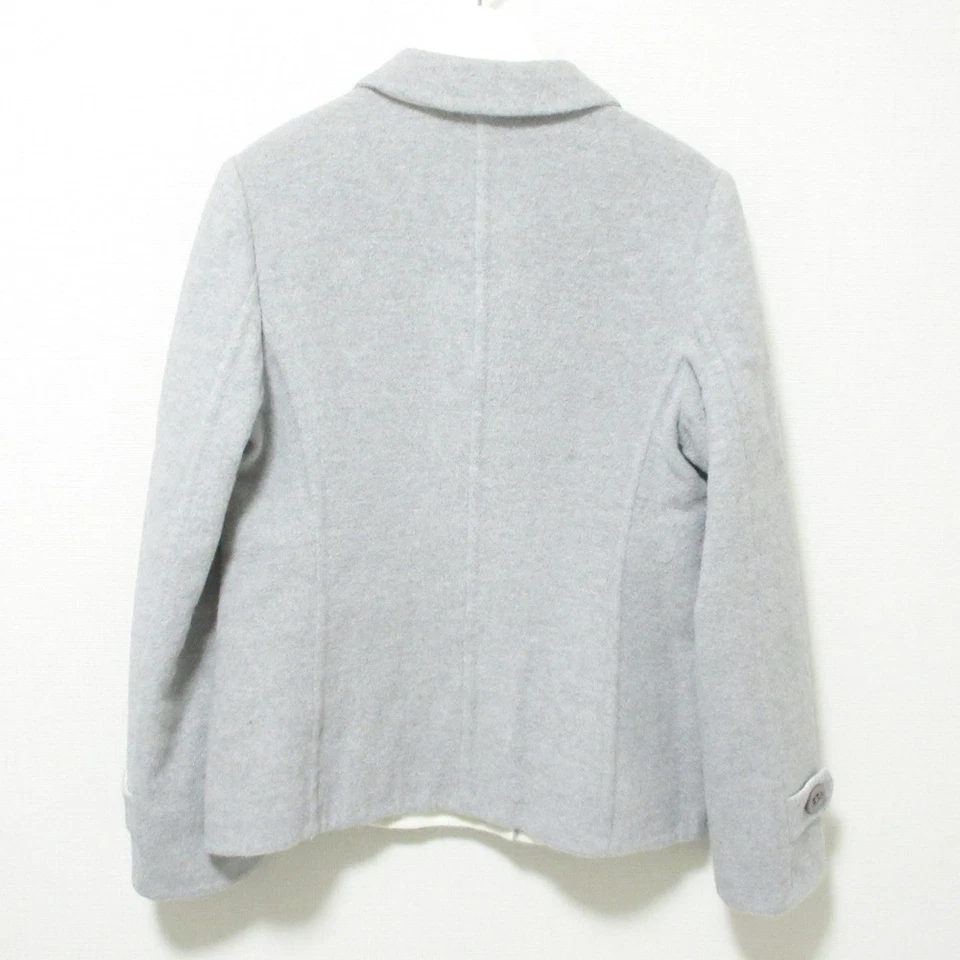 Chaqueta Medio Abrigo SONIA BY SONIA RYKIEL Mezcla Angora 40 Gris Mujer USADA Foto 2 de 4