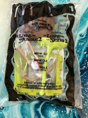 McDonald's Happy Meal Toy 2003 Walt Disney Jungle Book 2 #1 Mowgli NIP