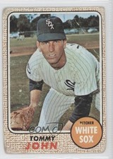 1968 Topps Tommy John #72 c7z