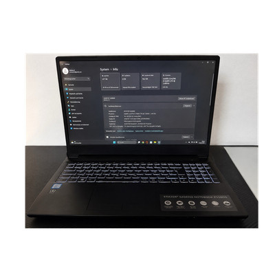 MEDION ERAZER P15805 Gaming Notebook 15,6'' i5 16GB 477GB GTX1650 Win11 Schwarz