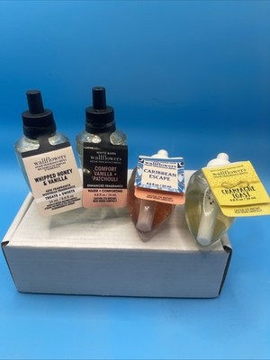 Bath & Body Works Wallflowers Plug In Refill Champagne Honey Comfort Caribbean