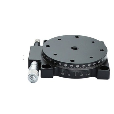 NEW R-axis Rotary Stage Displacement Stage 360 ° Angle Fine-tuning Indexing Disk