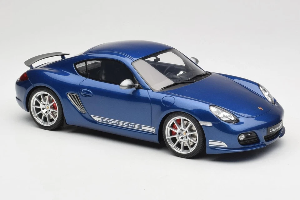 GT901 Porsche Cayman R 987.2 Aqua Blue Metallic GT Spirit 1/18 - Image 4 of 4