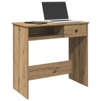 Schreibtisch BüRotisch Arbeitstisch Computertisch Artisan-Eiche 80X40X75 Cm Hol