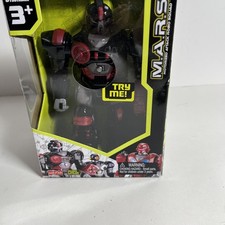 M.A.R.S. Motorized Attack Robo Squad Red Robot Cybotronix Includes Batteries NEW
