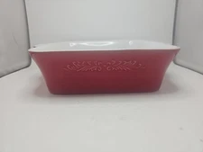 SUR LA TABLE Crimson Red  Casserole Baking Dish 8" x 8"