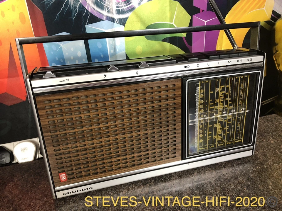 Grundig Concert Boy 1100 Transistor Radio FM MW LW SW1 SW2 SERVICED RARE L@@K.!! - Image 3 of 4