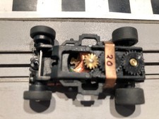 HO slot car, Auto World 12.6 MPH magnetraction NOT X TRACTION chassis. -20