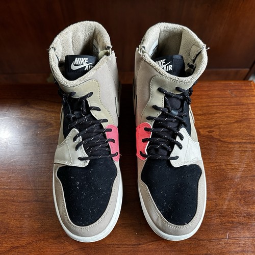 Nike Air Jordan 1 Rebel XX Womens 9.5 UT Utility Pack Beige Brown BQ6481-200 - Picture 5 of 16