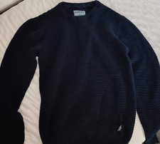 Chunky navy sweater 