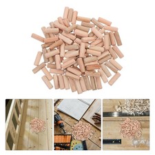 100 Pcs Hölzer Zum Basteln Bastelholz Stäbchen Stöcke Hartholzdübel