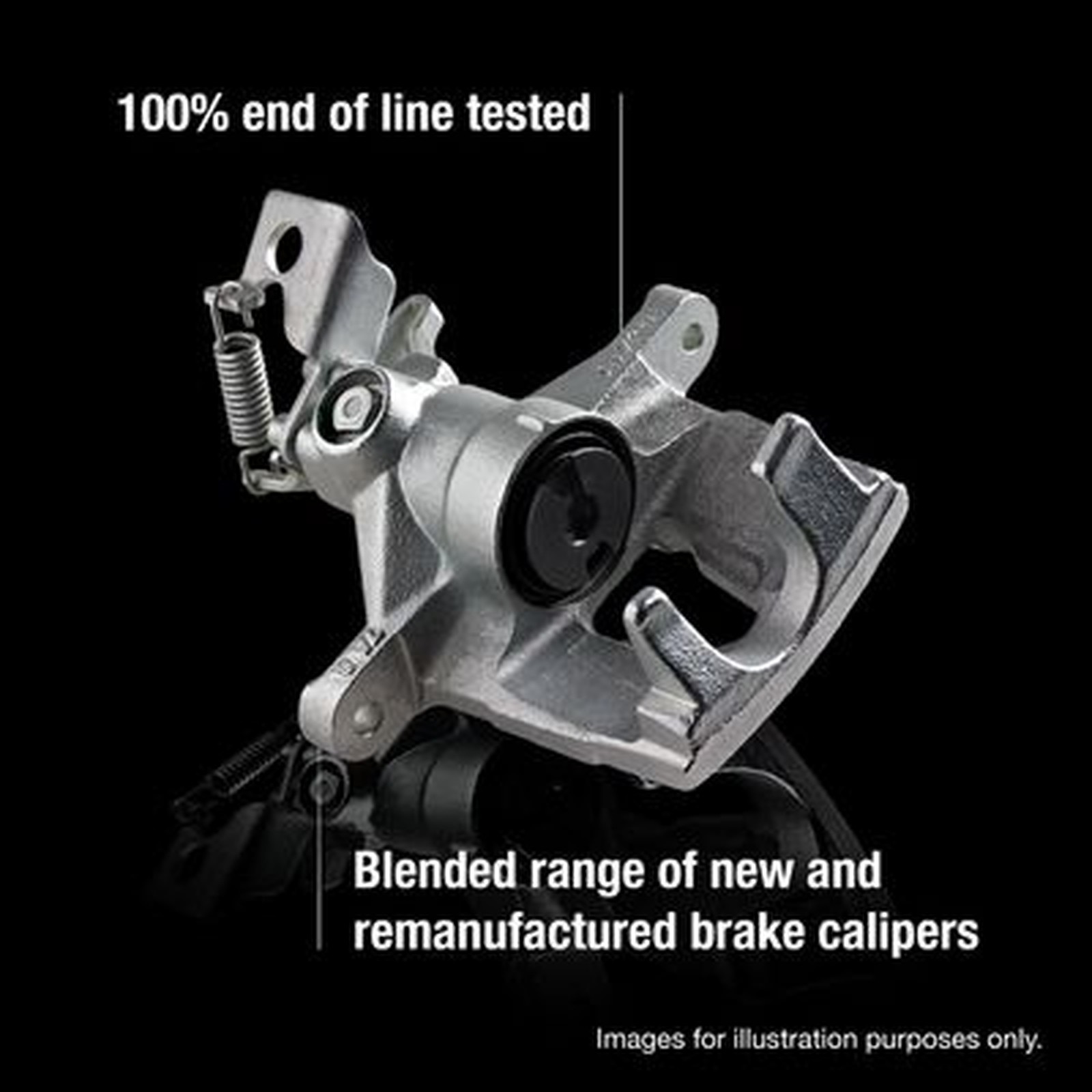 Apec Brake Caliper - LCA1180 - Fits Mercedes - Rear Left - OE Level Performance