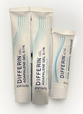 2 Differin Acne Treatment Gel 1.6 oz Spot Treatment Exp 2028 And 2027 New