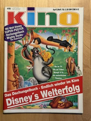 Kino Nr.4/93 Heft 79 April  1993 Michelle Pfeiffer JC Van Damme Filmzeitschrift 