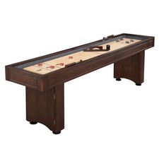 Shuffleboard Table 9 Ft  Free Shipping  Brown 