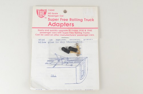Adaptadores IHC HO Super Free Rolling Truck - 4242 - Tornillos de latón | Zustand: New