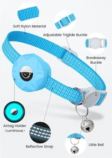 Cat Tracker  GPS Collar for Cats Pet Tracker GPS With Activity Monitoring Reflec