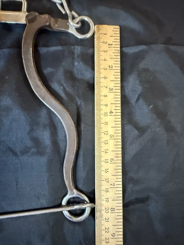 Hackamore con nariz envuelta en cuero, vástagos de 8 pulgadas de Weaver Leather Foto 3 de 4