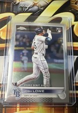 2022 Topps Chrome Update Series - Rookie Debut Josh Lowe #USC155 (RC)