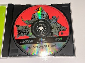 Marvel Super Heroes vs. Street Fighter (Sega Saturn, Japan) Import Complete EX