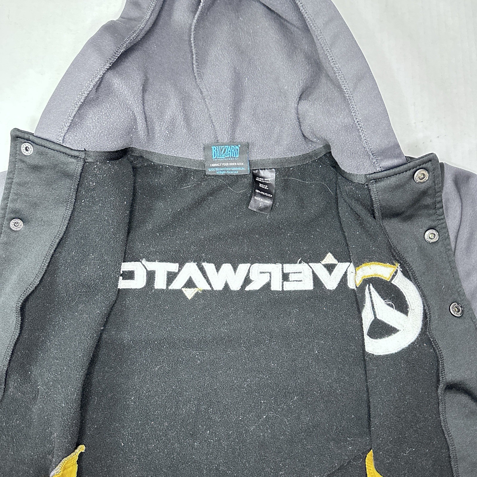 2017 Blizzard Overwatch Snap Button Jacket Hoodie… - image 5