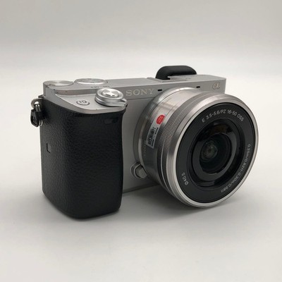 Sony Alpha A6300 Mirrorless Camera Silver Kit + E PZ 16-50mm f/3.5-5.6 OSS Lens